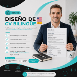 Pack Diseño de CV Bilingüe (EN-ES)